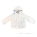 % 100 polyester bebek kış ceketi
